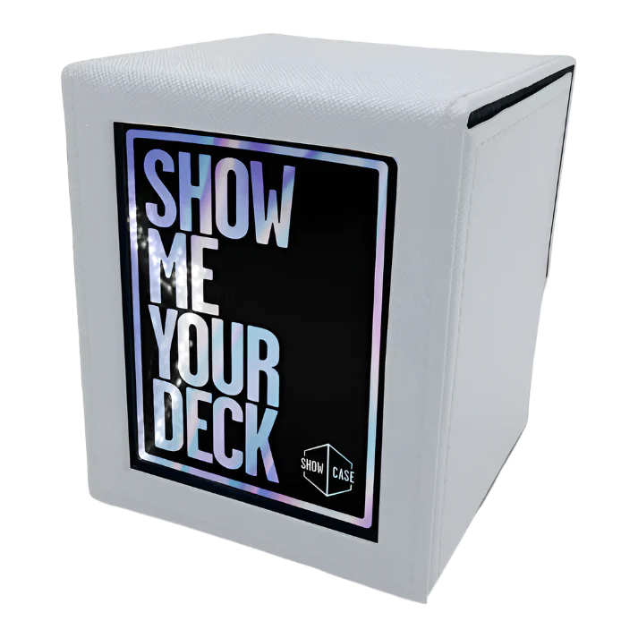 Showcase - White 100+ Deck Box